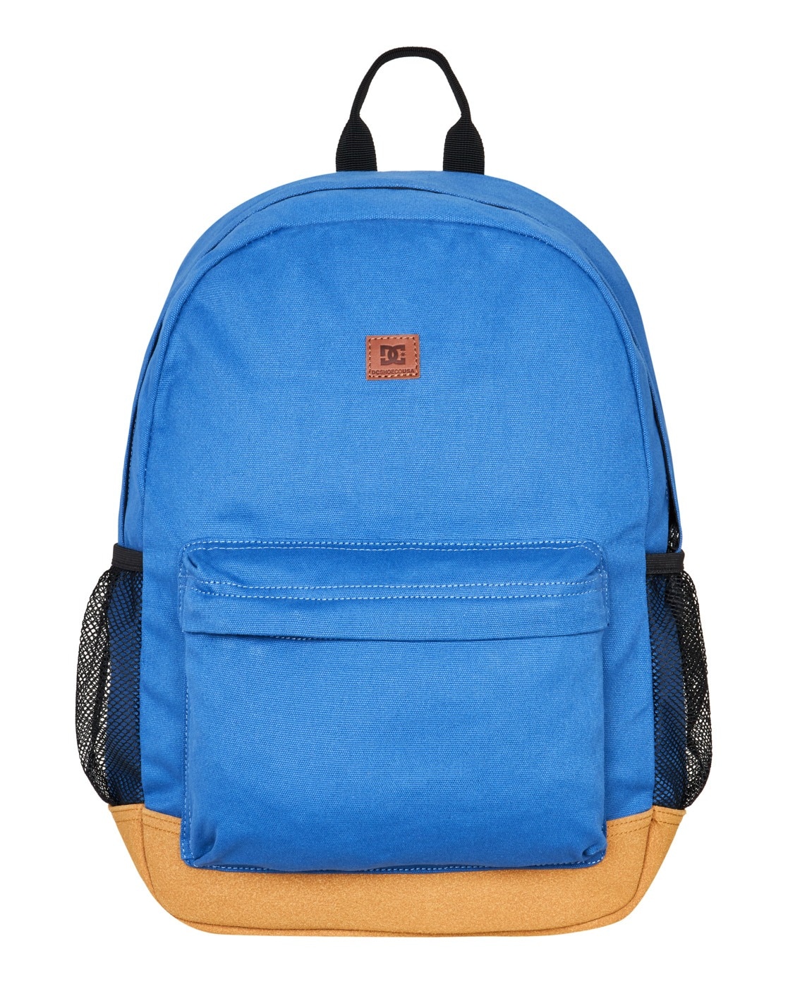 Tagesrucksack DC SHOES "Backsider Canvas", Damen, blau (schwarz denim), Baumwolle, Rucksäcke