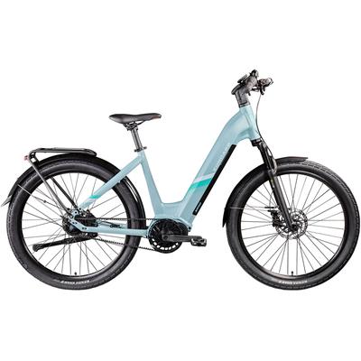 E-Bike ZÜNDAPP "X850" Gr. 48, blau, E-Bikes, 48cm, 27,5 Zoll (69,85cm)