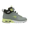 Sneaker KANGAROOS "KX-MOLBO MID EV", Gr. 34, seagrass, celery grün, Synthetik, sportlich, Schuhe, Wasserdicht