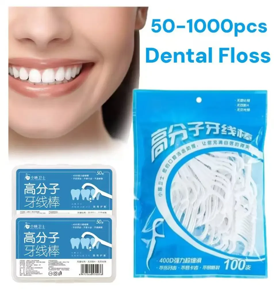 Tragbare Einweg Zahnseide Bogen Geformt Super Dünne Zahnseide Zähne Interdentalreinigung Mundpflege Zahn Reiniger Werkzeug Image