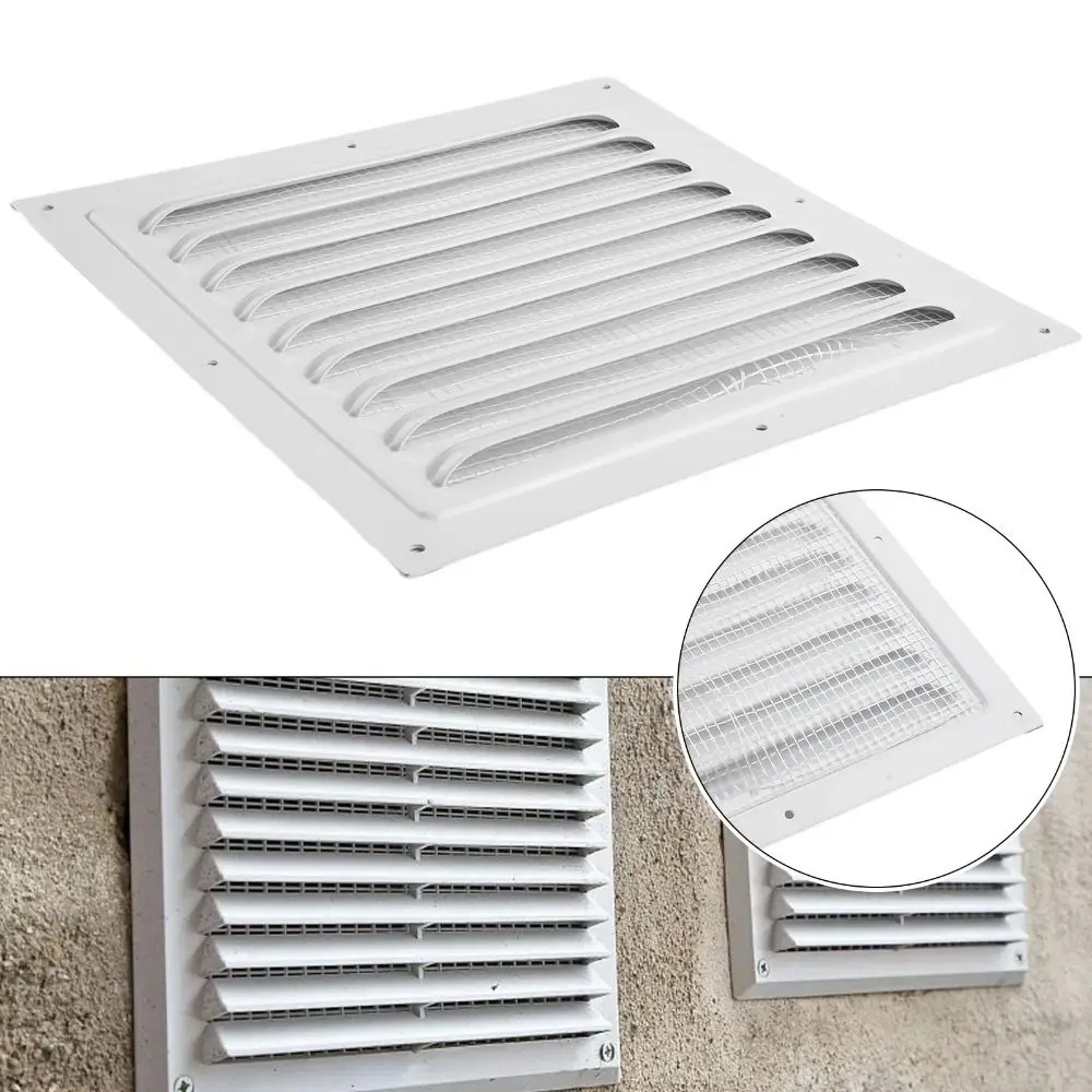 Entlüftungsgitter aus Aluminiumlegierung, Heizung, Kühlung, Lüftungsschlitze, Platte, Auspuff, Auslass, Fenster, quadratische Entlüftung, Luftsystem, Netzabdeckung, Bildschirm Image