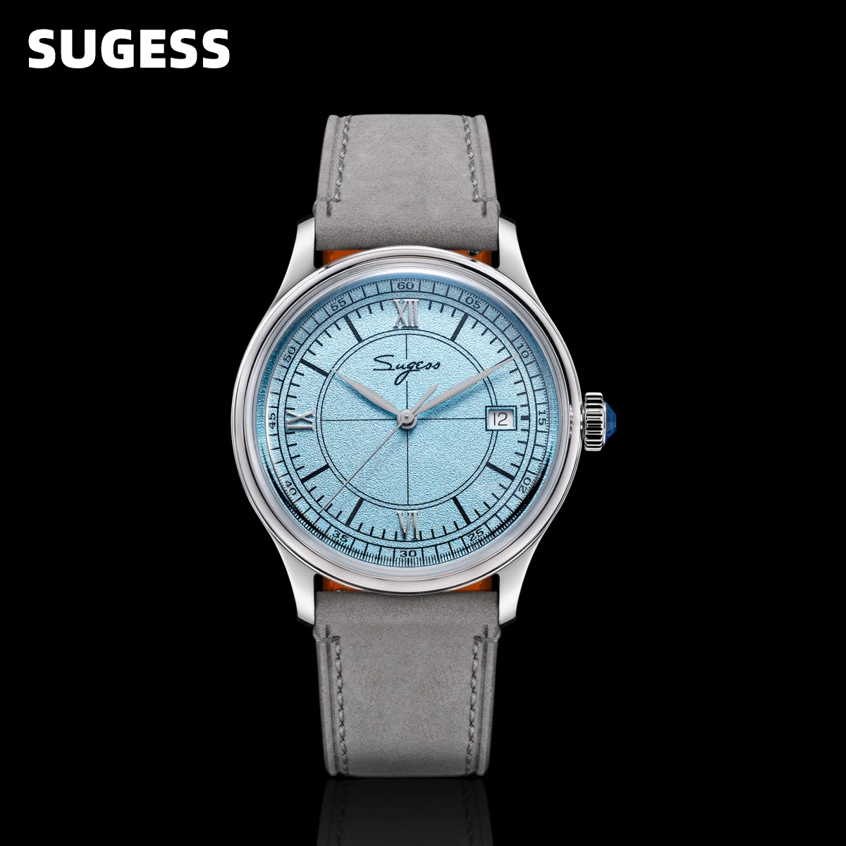 Sugess Uhr Herren 38 mm Minimalismus Automatisierung Mechanische Armbanduhren für Tianjin Uhrwerk Kuppel Saphirglas Einfach Neu 2025 Image