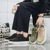 Günstige Schuhe Skateboard für Männer Grüne Mode Niedrige Turnschuhe Große Größe 48, rutschfeste Sportschuhe Trainer Männer Zapatillas De Skate