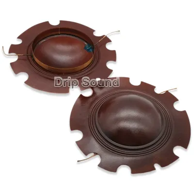 2 stücke 51mm Hochtöner Schwingspule 25W 51 Core Horn Lautsprecher Lautsprecher Höhen Harz Film Membran Stick Kopf reparatur Teile #3 Image
