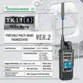 QUANSHENG TK11 8 VER.2 Guscio in metallo 10W 3000mAh Radio bidirezionale Walkie Talkie Taiko Kong CE FCC ROHS