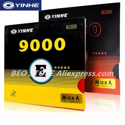 YINHE 9000 Tischtennis-Gummi Sticky Quick Attack Loop Pips-in Galaxy 9000D 9000E Yinhe Tischtennisschwamm Image
