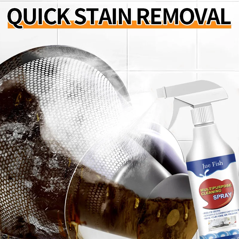 120 ml leistungsstarkes Entkalker-Spray, Badezimmer-Reinigungsschaum, Desodorierung, hartnäckige Flecken, Reiniger, Mehrzweck für Wandfliesen, Badewanne