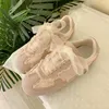 Herbst Frauen Ballett Flache Schuhe 2025, Neue Mode Vintage Casual Schuhe Mode Nicht-slip Retro Spitze Atmungsaktive Outdoor Freizeit schuh