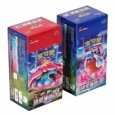 Pokemon-Sammelkartenspiel PTCG Boxset der chinesischen Version – Anime-inspirierte Sammelkarten, perfektes Geburtstagsgeschenk für Kinder Image