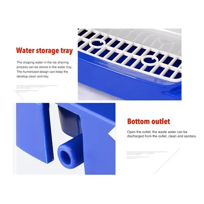 New Products 2025 Innovative Product Commercial Ice Shaving Machine Electric Snow Ice Shaver Machine For Sale
