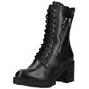 High-Heel-Stiefelette NERO GIARDINI "Nero Giardini Stiefelette Leder", Damen, Gr. 37, schwarz, Leder, casual, Schuhe