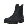 Stiefelette GABOR COMFORT "Gabor Comfort Stiefelette Nubukleder/Textil", Damen, Gr. 40, blau (dunkelblau), Nubukleder, Textil, casual, Schuhe
