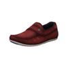 Slipper BUGATTI "bugatti Slipper Veloursleder", Herren, Gr. 44, rot (dunkelrot), Veloursleder, casual, Schuhe