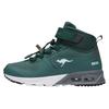 Sneaker KANGAROOS "KX-HYDRO", Gr. 28, deep emeraldt, steelgrau, Synthetik, Textil, sportlich, Schuhe, Wasserdicht