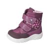 Snowboots PEPINO "Pepino Stiefel Lederimitat", Kinder, Gr. 23, rot (merlot), Lederimitat, casual, Schuhe