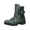 Stiefelette FLY LONDON "Fly London Stiefelette Leder", Damen, Gr. 36, blau (petrol), Leder, casual, Schuhe