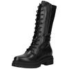 Schnürstiefel NERO GIARDINI "Nero Giardini Stiefel Leder/Synthetik", Damen, Gr. 39, schwarz, Leder, Synthetik, casual, Schuhe