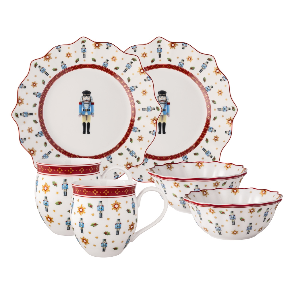 Villeroy & Boch Toy's Delight Frühstücks-Set 6-teilig Nussknacker Image