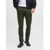 Chinos JACK & JONES "JPSTMARCO mit Stretchkomfort und schmalem Bein", Herren, Gr. 32, Länge 30, bunt (duffel bag), Web, Obermaterial: 98% Baumwolle, 2% Elasthan, unifarben, modisch, slim fit normal, Hosen, mit Reißverschluss