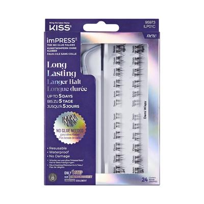KISS imPRESS Falsies Long Lasting Selbstklebend Künstliche Wimpern Image