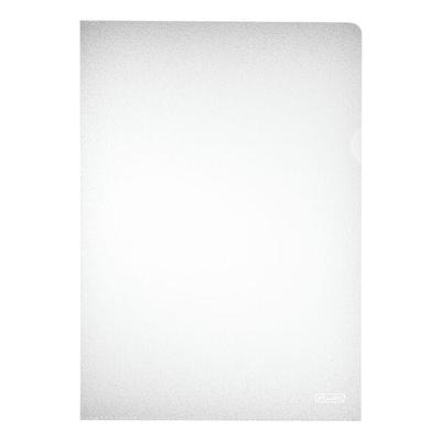 Herlitz Sichthüllen A4 transparent genarbt Polypropylenfolie 10 Stück transparent Image