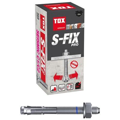 OTTO Office Bolzenanker »S-Fix Pro« M12 x110/14 Kunststoffbox 25 Stück Image