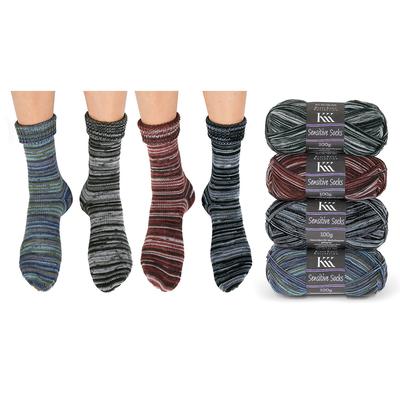 KKK Sockenwolle Sensitive Socks Color Night – für Wollallergiker Image
