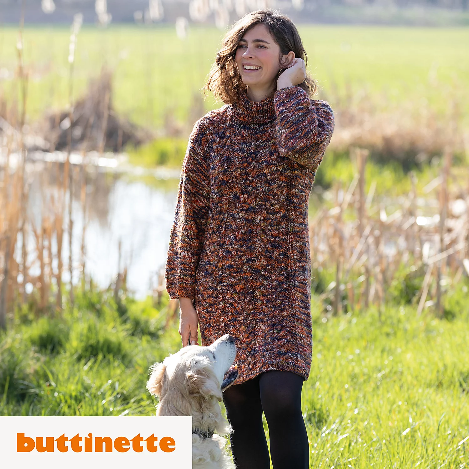 Strickanleitung – Strickkleid aus Woll Butt Moana Image