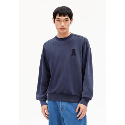 ICONIC Å EMAAL GMT DYE | Sweatshirt aus Bio-Baumwolle - blau (M) Image