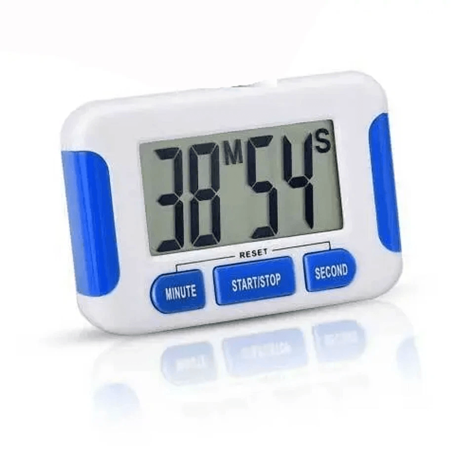 Digital Kitchen Timer With Magnetic Backing, Large LCD Display, Countdown Function, And Loud Alarm Digital Kitchen Timer With Magnetic Backing, Large LCD Display, Countdown Function, And Loud Alarm