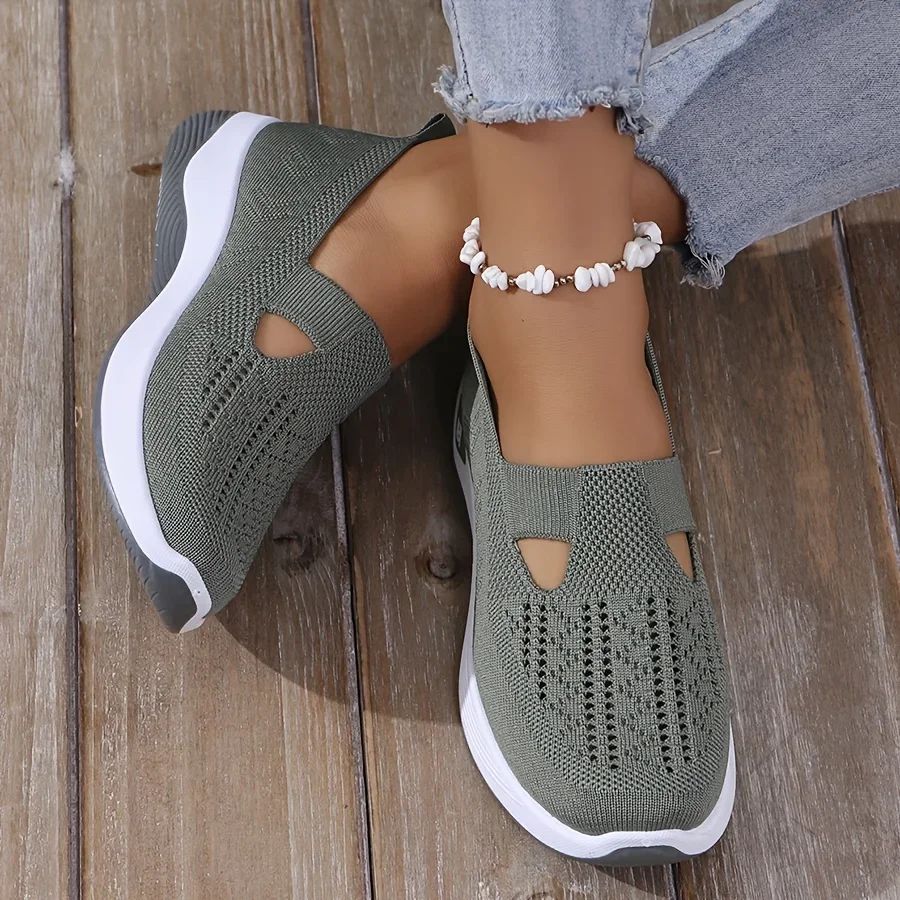 2024 Women's Breathable Slip On Fashion Sneakers Lightweight Trendy And Summer Ready purple 7