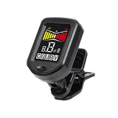 All Instrument Clip On Guitar Tuner, Chromatic Electronic Tuner For Guitar, Bass, Ukulele, Violin, Mandolin, Banjo rainbow Guitar Tuner