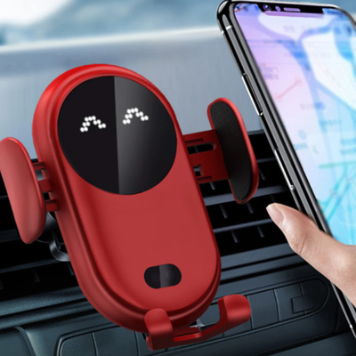 Wireless Auto Sensor Car Phone Holder Charger Wireless Auto Sensor Car Phone Holder Charger