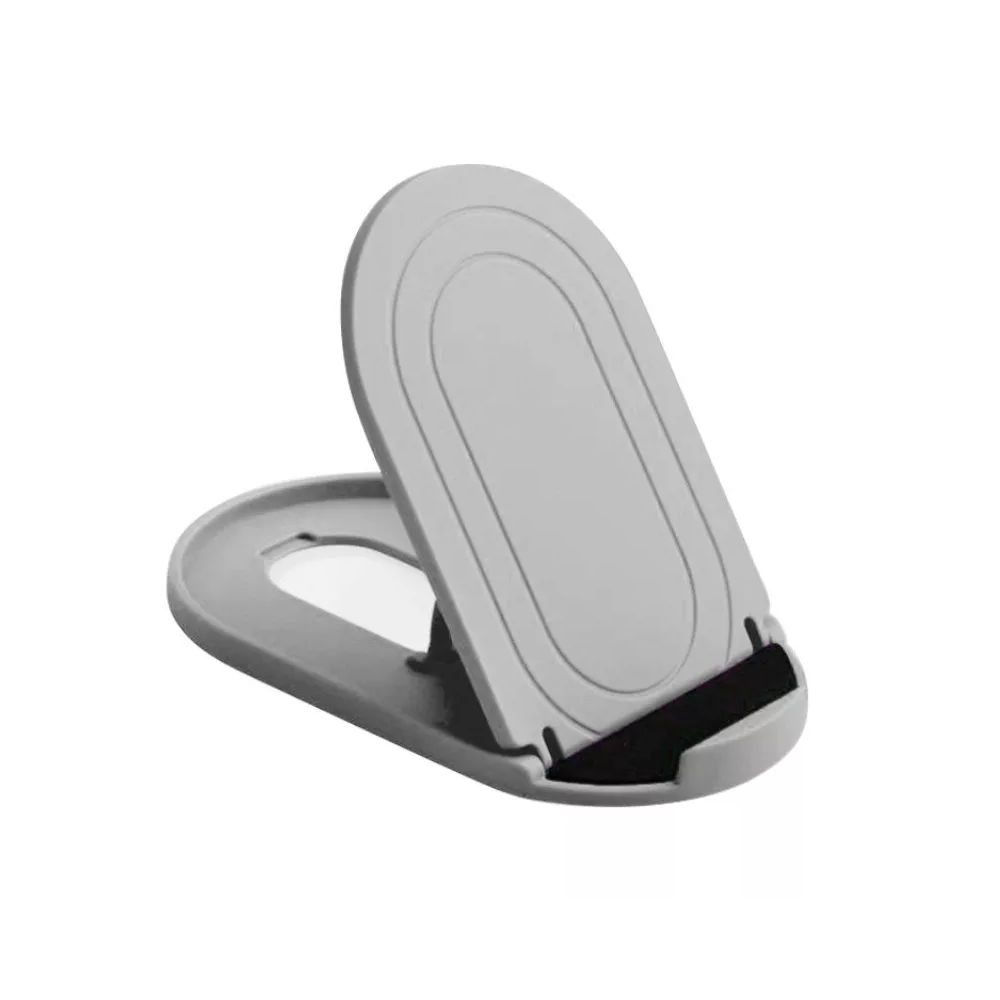 Adjustable Mini Desktop Phone Holder Grey