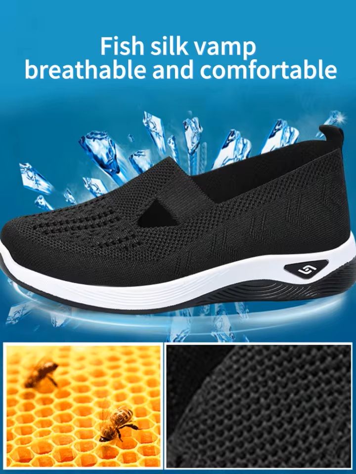 Women's Breathable Knit Sneakers For Summer Comfort us 6.5 Eu 37 deep Purple