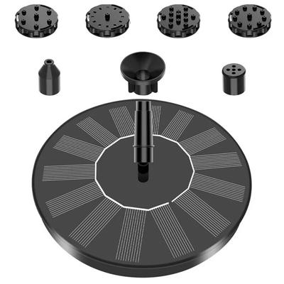 Solar Fountain Pump Kit: Energy saving, Colorful, Outdoor Watering Solution For Garden, Pool, Bird Bath Solar Panel In 13cm Solar Fountain