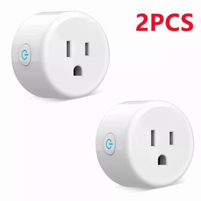 Smart Plug WiFi Outlet Sockets For Alexa Google Home APP Control 2pcs