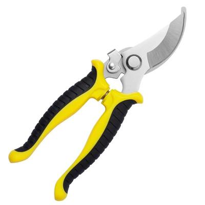Pruner Garden Scissors Professional Sharp Bypass Pruning Shears Tree Trimmers Secateurs Hand Clippers For Garden Beak Sc Yellow