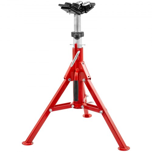 Industrial Pipe Jack Stand, 2500LB Capacity Welding Stand With 4 Ball V Head, Adjustable Height 24" To 43" Industrial Pipe Jack Stand, 2500LB Capacity Welding Stand With 4 Ball V Head, Adjustable Height 24" To 43"