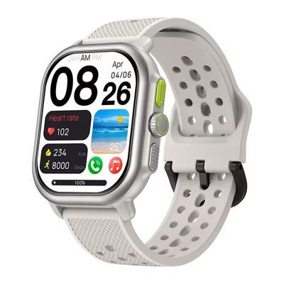 GPS Smart Watch With AMOLED Display And Call Function white