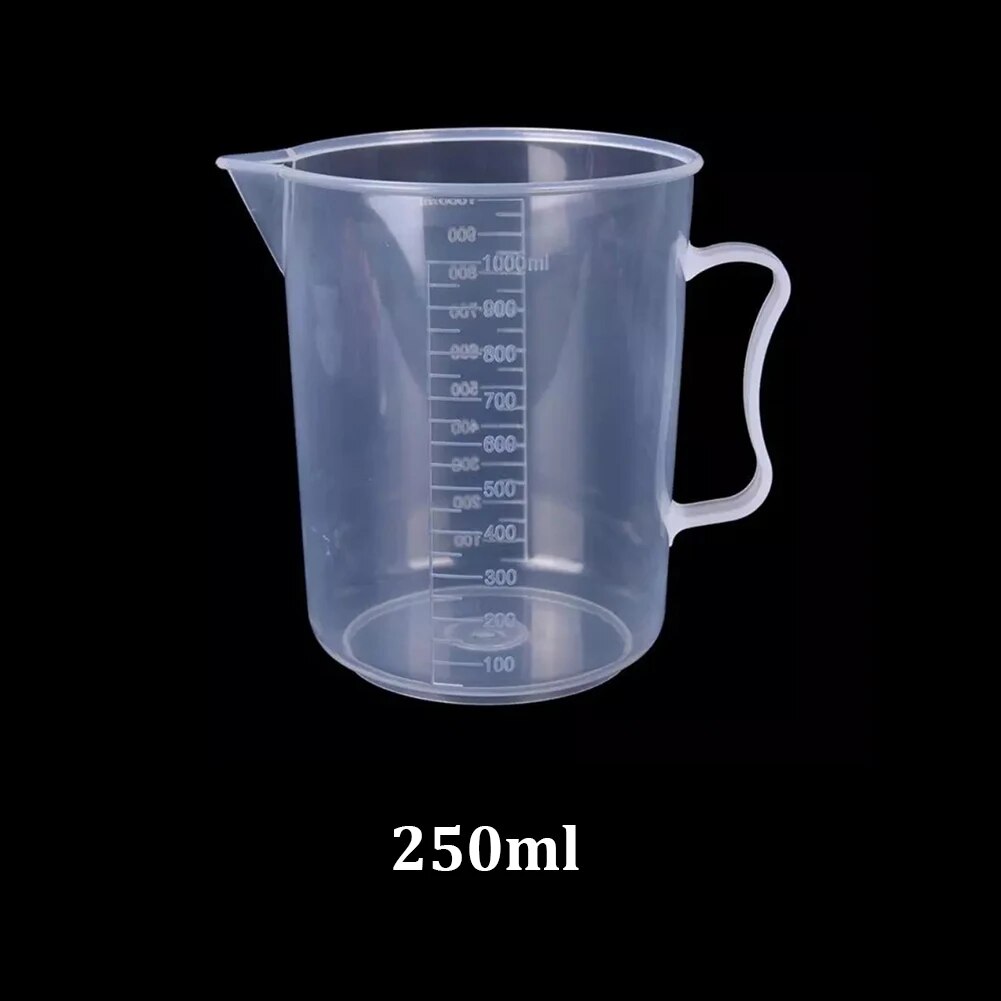 2Pcs Liquid Graduated Measuring Cups Set Household Kitchen & Lab Supplies 1Pc 250ml