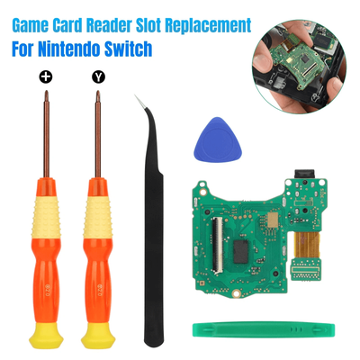 Replacement Game Card Cartridge Reader Slot Repair Tool Kit For Nintendo Switch Headphone Jack Precision Screwdriver Replacement Game Card Cartridge Reader Slot Repair Tool Kit For Nintendo Switch Headphone Jack Precision Screwdriver