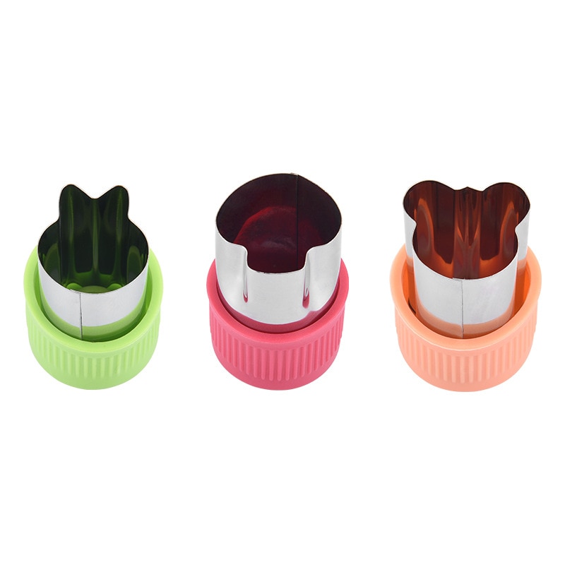 Star Heart Shape Vegetable Cutter Set Stainless Steel A