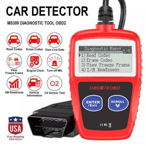 Automotive OBD2 Scanner, Car Check Engine Code Reader And Fault Diagnostic Tool For All Vehicles Automotive OBD2 Scanner, Car Check Engine Code Reader And Fault Diagnostic Tool For All Vehicles