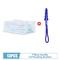 Blue Fluffy Fiber Brush Heads: Disposable Electrostatic Dust Duster, Compatible With Feather Dusters For Household Desk 6