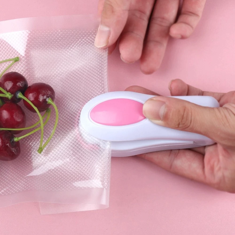 Portable Mini Sealing Household Machine t shirt red xxl