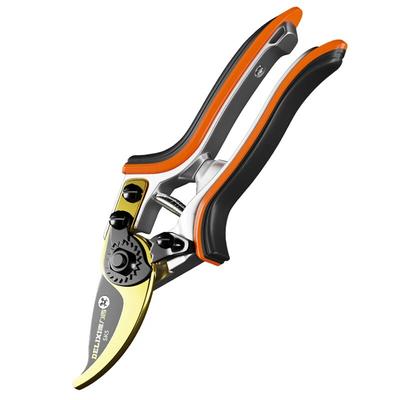 Delixi Pruning Scissors Set Labor saving Garden Tools With 35mm SK5 Steel Blade Shear Diameter | Folding Saw Included Golden Upgrade