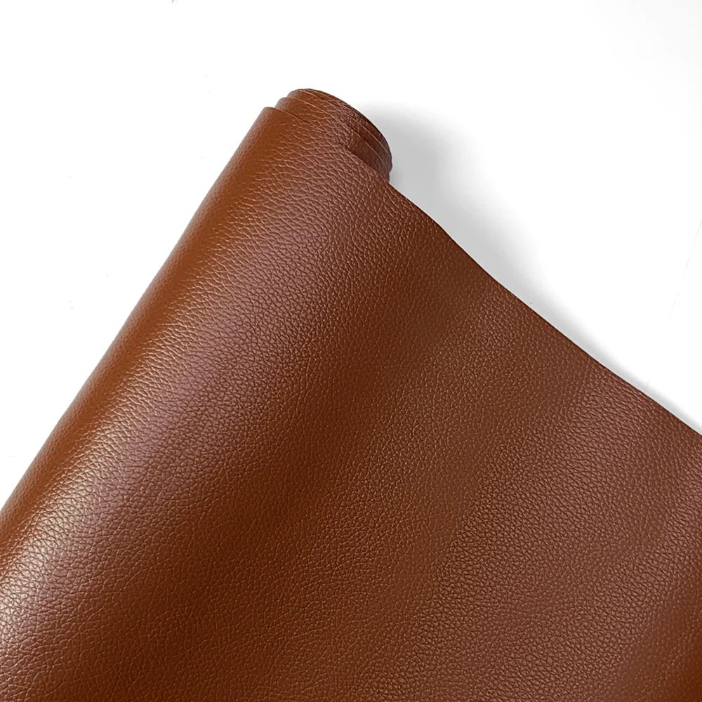 PU Leather Self Adhesive Repair Patch, Sofa, Car Seat, Furniture & Bag Fix, Waterproof & Durable deep Brown 13.8