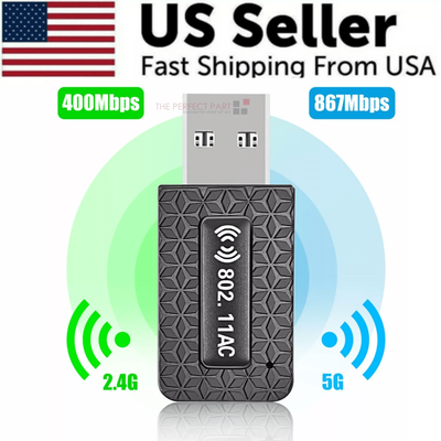 1300Mbps USB3.0 Wireless WiFi Adapter Dongle Dual Band 5G 2.4G For Desktop & Laptop PCs 1300Mbps USB3.0 Wireless WiFi Adapter Dongle Dual Band 5G 2.4G For Desktop & Laptop PCs
