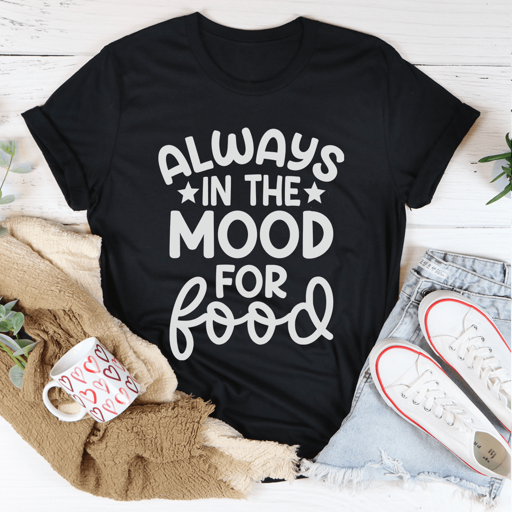 Always In The Mood For Food Tee Athletic Heather XL